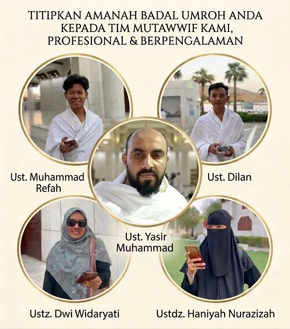 Tim Badal Umroh Di Mekkah