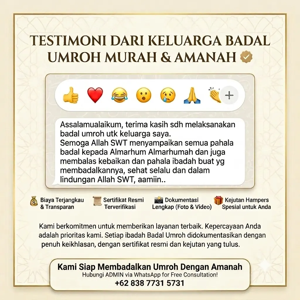 ulasan jujur keluarga Bapak Ali Ghusan